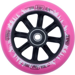 Kółko Longway Tyro Nylon Core 100 mm Pink/White Flame