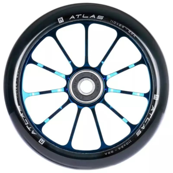 Kółko Ethic Atlas 110mm Chrome Blue
