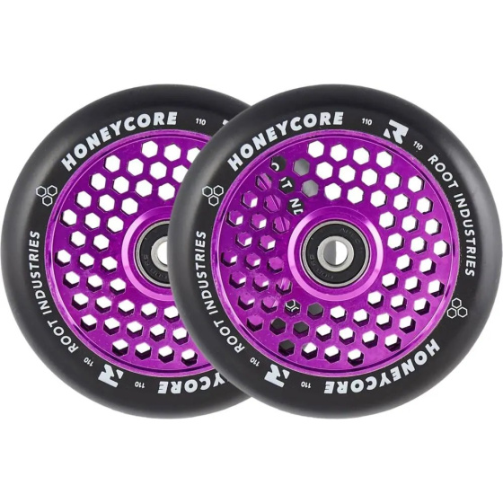 Kółka Root Industries Honeycore Black 110 mm Fioletowy, 2 szt.