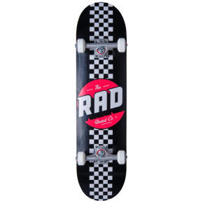 Zestaw do deskorolki RAD Checker Stripe (7.25"|czarny)