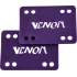 Zestaw podkładek Venom 1/8" składający się z 2 elementów (fioletowy)