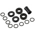 Dolny wspornik kierownicy Stolen Minimalist Mid Sealed BMX (19 mm|czarny)