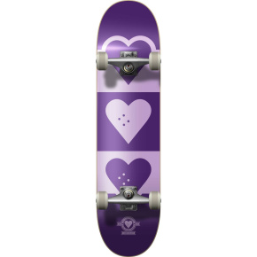 Heart Supply Quadron Logo Skateboard Set (7.5"|Fioletowy)