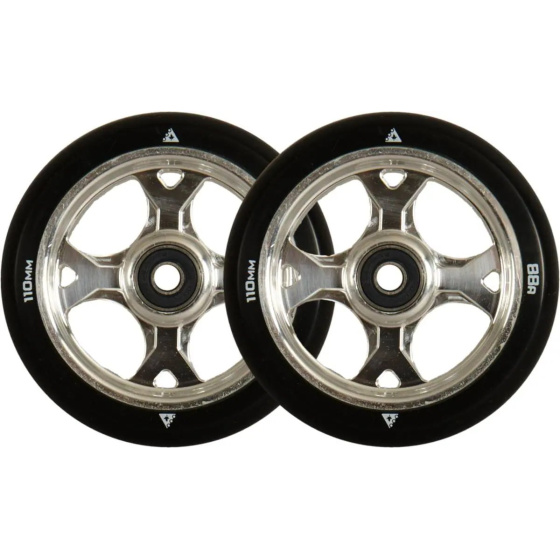Kółka Trynyty Gothic 110 mm Srebrny 2 szt.