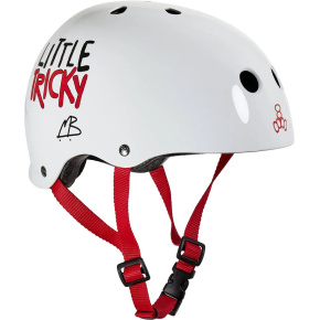 Kask dziecięcy Triple Eight Little Tricky (biały)