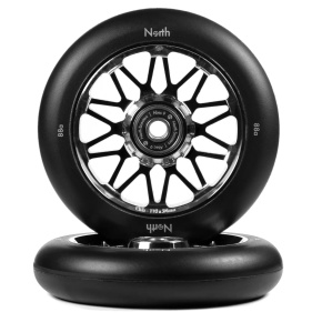 North Club G4 Kolečka Na Freestyle Koloběžku 2-balení (110mm|Stříbrná)