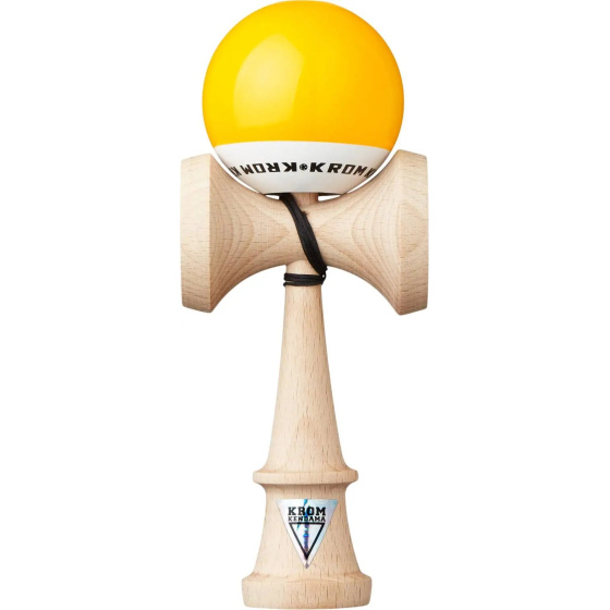 Kendama KROM POP LOL Połysk Żółty