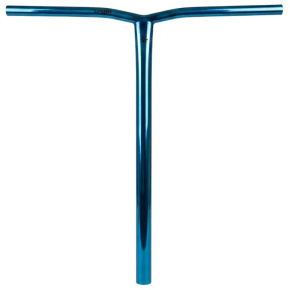 Union Uniq Bend Oversized Pro Scooter Bar 670mm Chrome Blue
