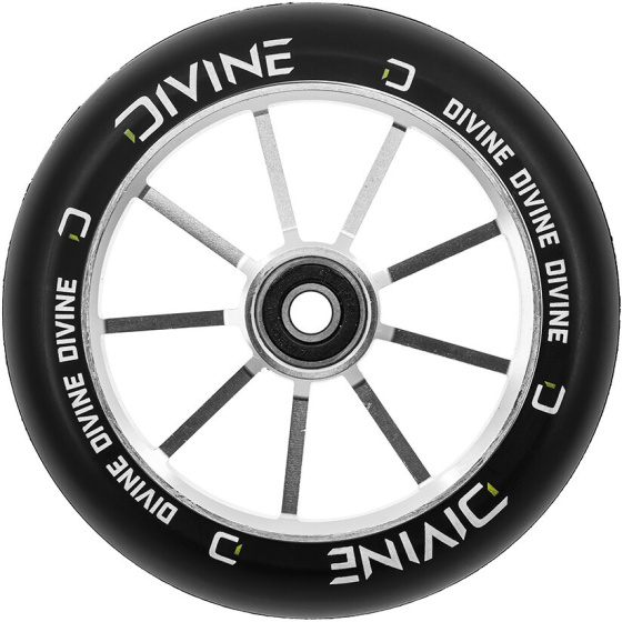 Kółko Divine Spoked 120mm srebrny