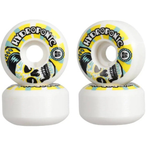Hydroponiczna meksykańska czaszka 2.0 Zestaw 4 kółek do deskorolki (56 mm|białe/żółte)