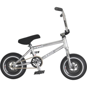 Mini BMX Wildcat Joker Original 2C Srebrny bez hamulca