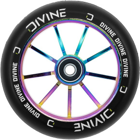 Neochromowane koło Divine Spoked 120 mm