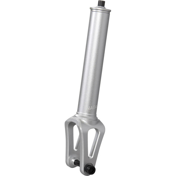 Widelec North Nada Zero Offset 30mm Matte Silver