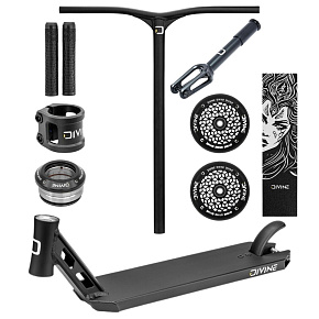 Hulajnoga freestyle Custom Divine Park ALU czarna Hulajnoga freestyle Custom Divine Park ALU czarna