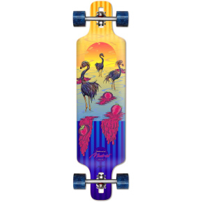 Longboard Madrid Flamingos 39" Niebieski