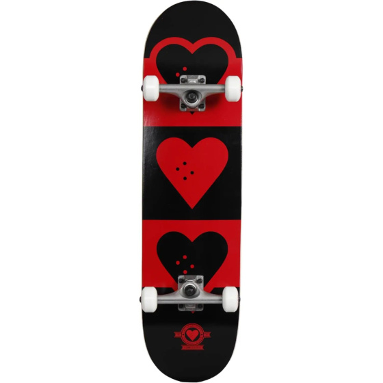 Zestaw do deskorolki Heart Supply Quadron Logo (8.25"|czerwony)