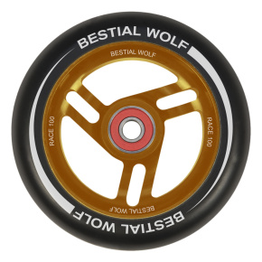 Kółko Bestial Wolf Race 100 mm Czarny/Pomarańczowy