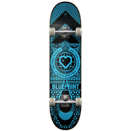 Blueprint Home Heart Skateboard Set (7.75"|niebieski/czarny)