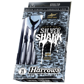 Harrows Rzutki Harrows Silver Shark stalowe 24g Silver Shark stalowe 24g