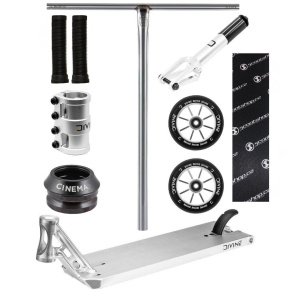 Hulajnoga freestyle Custom Divine Street 6" srebrna