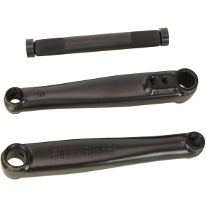 3-częściowa klamka BMX Stolen Talon V2 48 Spline (175 mm|czarna)
