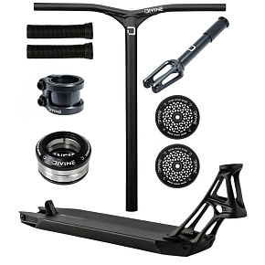 Hulajnoga freestyle Custom Ethic × Divine Park – 460 × 130 mm / 110 × 24 mm / IHC – czarna