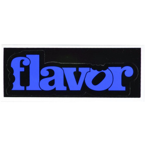 Naklejka Flavor Niebieski