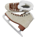 Roces Suede Eco-Fur Łyżwy Figurowe (Suede Brown|40)