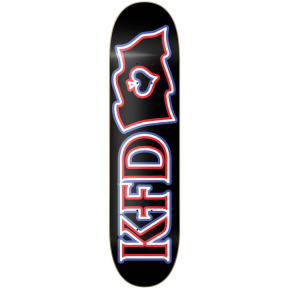 Deskorolka z logo KFD (8"|Patriot)
