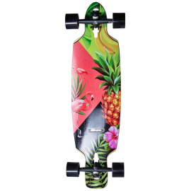 Kompletny longboard DB Dagger (36"|żółty)
