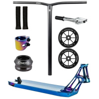 Hulajnoga freestyle Custom Divine X Union X Ethic Pandemonium 460 mm niebieska