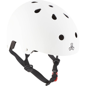 Kask Triple Eight Dual Certified Skate Helmet (XS-S|White)