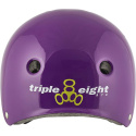 Kask Triple Eight Brainsaver L-XL Fioletowy Glossy