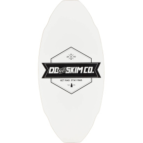 DB Plank Proto Skimboard (L|White)