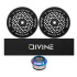 Zestaw 2 szt. kółek Divine 110 mm Light czarne + Divine griptape + Divine headset