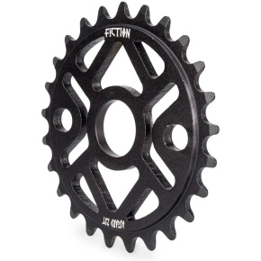 Przerzutki Fiction BMX Asgard Freestyle BMX (czarne|25T)