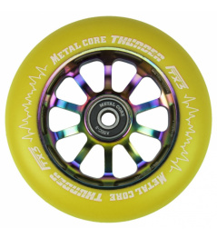 Metal Core Thunder Rainbow 110 mm okrągły żółty