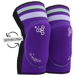 Triple Eight Barbie Patin Reversible Soft Chrániče Loktů (XL|Fialová)
