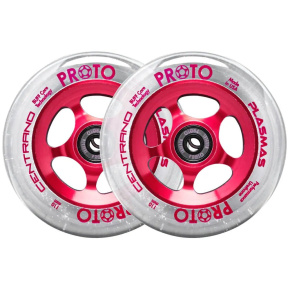 Kółka Proto x Centrano Plasma 110 mm Clear On Red 2 szt.