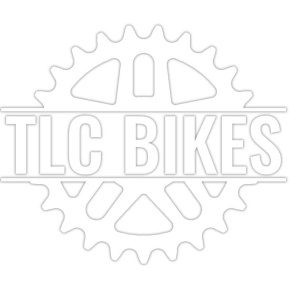 Naklejka TLC (białe logo)
