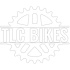 Naklejka TLC (białe logo)