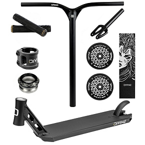 Hulajnoga freestyle Custom Divine Park ALU czarna