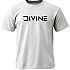 Divine tričko bílé | Rider merch z 100% bavlny | Scootshop.cz