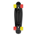 Deskorolka FIZZ BOARD Black, Red-Yellow PU, Czarny