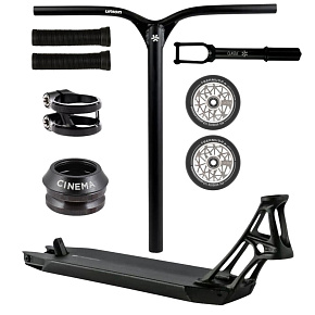 Hulajnoga wyczynowa Custom Ethic × Union Park – 460 × 130 mm / 110 × 24 mm / IHC – czarny