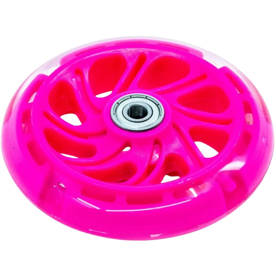 Core LED Kółka Hulajnogowe (110mm|Różowe)