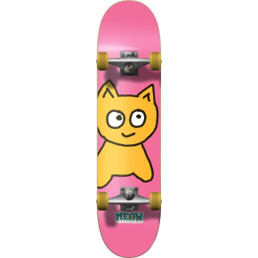 Zestaw do deskorolki Meow Big Cat (8.25"|różowy/żółty)
