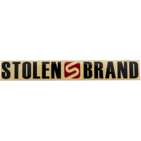 Naklejka ze skradzionym logo (L|czarny)