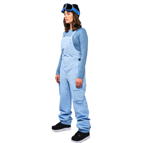Whitespace 2L Insulated Riding Bib Damskie Spodnie Na Śnieg (M|Placid Blue)