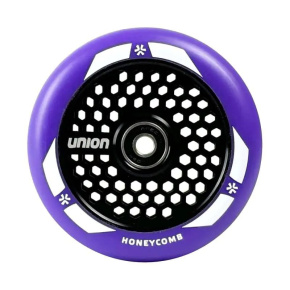 Kółko do hulajnogi Union Honeycomb Pro 110 mm fioletowe/czarne